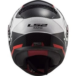 Integral Motorcycle Helmet LS2 FF353 RAPID Ghost White Black Red -LS2 Sales integral motorcycle helmet ls2 ff353 rapid ghost white black red 66845