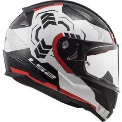 Integral Motorcycle Helmet LS2 FF353 RAPID Ghost White Black Red -LS2 Sales integral motorcycle helmet ls2 ff353 rapid ghost white black red 66846