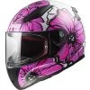 Integral Motorcycle Helmet LS2 FF353 RAPID Poppies Pink -LS2 Sales integral motorcycle helmet ls2 ff353 rapid poppies pink 66842