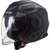 Jet Helmet Double Visor Motorcycle Ls2 OF570 VERSO Marker Matt Black Titanium -LS2 Sales jet helmet double visor motorcycle ls2 of570 verso marker matt black titanium 85870