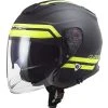 Jet Helmet In Ls2 Motorcycle Fiber OF521 INFINITY Hyper Matt Titanium Yellow Fluo -LS2 Sales jet helmet in ls2 motorcycle fiber of521 infinity hyper matt titanium yellow fluo 106869