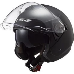 Jet Moto Helmet Ls2 Double Visor Ls2 OF573 TWISTER 2 Solid Matt Black -LS2 Sales jet moto helmet ls2 double visor ls2 of573 twister 2 solid matt black 85966
