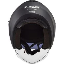 Jet Moto Helmet Ls2 Double Visor Ls2 OF573 TWISTER 2 Solid Matt Black -LS2 Sales jet moto helmet ls2 double visor ls2 of573 twister 2 solid matt black 85969