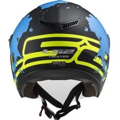 Jet Moto Helmet Ls2 Double Visor Ls2 OF573 TWISTER 2 Xover Black Matt Blue -LS2 Sales jet moto helmet ls2 double visor ls2 of573 twister 2 xover black matt blue 85905