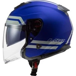 Jet Moto Helmet Ls2 OF521 INFINITY Moto Hyper Blue Matt -LS2 Sales jet moto helmet ls2 of521 infinity moto hyper blue matt 134348
