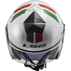 Jet Motorcycle Helmet Ls2 Double Visor Ls2 OF573 TWISTER 2 Combo White Green Red -LS2 Sales jet motorcycle helmet ls2 double visor ls2 of573 twister 2 combo white green red 85920