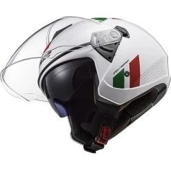 Jet Motorcycle Helmet Ls2 Double Visor Ls2 OF573 TWISTER 2 Combo White Green Red -LS2 Sales jet motorcycle helmet ls2 double visor ls2 of573 twister 2 combo white green red 85921