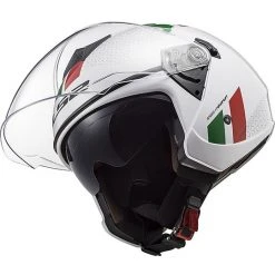 Jet Motorcycle Helmet Ls2 Double Visor Ls2 OF573 TWISTER 2 Combo White Green Red -LS2 Sales jet motorcycle helmet ls2 double visor ls2 of573 twister 2 combo white green red 85922