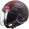 Jet Motorcycle Helmet Ls2 Of558 SPHERE LUX Snake Black Matte Red -LS2 Sales jet motorcycle helmet ls2 of558 sphere lux snake black matte red 86076