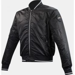 Ls2 Brighton Black Motorcycle Bomber Jacket