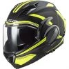 Ls2 FF900 VALIANT 2 Revo Modular Tipper Helmet Black Matt Fluo Yellow