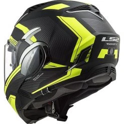 Ls2 FF900 VALIANT 2 Revo Modular Tipper Helmet Black Matt Fluo Yellow -LS2 Sales ls2 ff900 valiant 2 revo modular tipper helmet black matt fluo yellow 85783