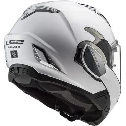 Ls2 FF900 VALIANT 2 Solid White Folding Modular Helmet -LS2 Sales ls2 ff900 valiant 2 solid white folding modular helmet 85735