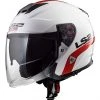 LS2 Moto Jet Helmet OF521 Infinity SMART White Red Blue 1 LS2 Moto Jet Helmet OF521 Infinity SMART White Red Blue -LS2 Sales ls2 moto jet helmet of521 infinity smart white red blue 44910