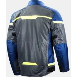 LS2 Riva Man Perforated Summer Motorcycle Jacket Dark Gray Fluo Yellow -LS2 Sales ls2 riva man perforated summer motorcycle jacket dark gray fluo yellow 126934