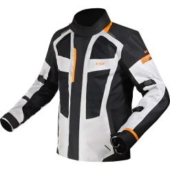 Ls2 Scout CE Gray Black Orange Motorcycle Tourism Jacket
