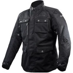 LS2 Technical Motorcycle Jacket Man Black Certified City