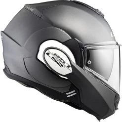 Modular Motorcycle Helmet With LS2 FF399 VALIANT Tilted Menton Muddy Titanium -LS2 Sales modular motorcycle helmet with ls2 ff399 valiant tilted menton muddy titanium 67029