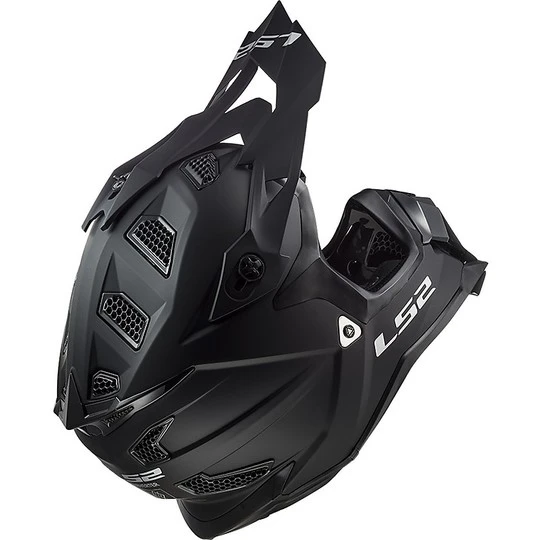 Moto Cross Enduro LS2 MX 470 Helmet NOIR SUBVERTER Matt Black 6 Moto Cross Enduro LS2 MX 470 Helmet NOIR SUBVERTER Matt Black - Image 4