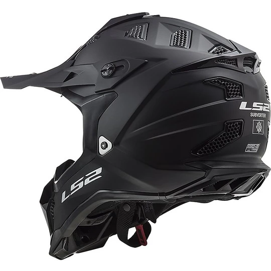 Moto Cross Enduro LS2 MX 470 Helmet NOIR SUBVERTER Matt Black 9 Moto Cross Enduro LS2 MX 470 Helmet NOIR SUBVERTER Matt Black - Image 7
