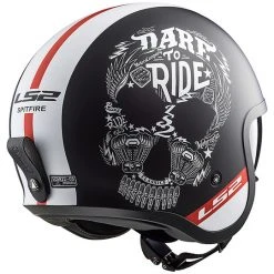 Moto Jet Helmet LS2 OF599 SPITFIRE INKY Black Opaco -LS2 Sales moto jet helmet ls2 of599 spitfire inky black opaco 41031