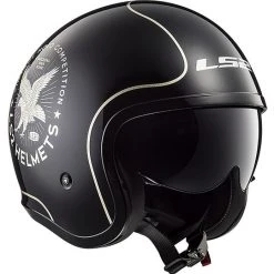 Moto Jet Helmet LS2 SPITFIRE OFF599 Black Flier -LS2 Sales moto jet helmet ls2 spitfire off599 black flier 86063