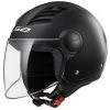 Moto Jet Helmet OF562 Ls2 Airflow Long Visor With Long Black Matte -LS2 Sales moto jet helmet of562 ls2 airflow long visor with long black matte 30026
