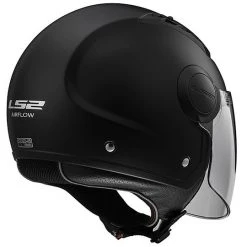 Moto Jet Helmet OF562 Ls2 Airflow Long Visor With Long Black Matte -LS2 Sales moto jet helmet of562 ls2 airflow long visor with long black matte 30027