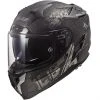 Motorcycle Helmet HPFC LS2 FF327 CHALLENGER Flex Matt Black