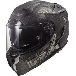 Motorcycle Helmet HPFC LS2 FF327 CHALLENGER Flex Matt Black