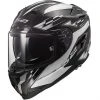 Motorcycle Helmet HPFC LS2 FF327 CHALLENGER GP Black White