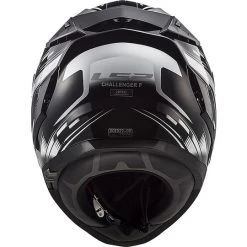 Motorcycle Helmet HPFC LS2 FF327 CHALLENGER GP Black White -LS2 Sales motorcycle helmet hpfc ls2 ff327 challenger gp black white 66655