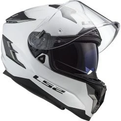Motorcycle Helmet HPFC LS2 FF327 CHALLENGER Solid White -LS2 Sales motorcycle helmet hpfc ls2 ff327 challenger solid white 66667