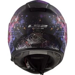 Motorcycle Helmet HPFC LS2 FF397 VECTOR Cosmos Black Matt Pink -LS2 Sales motorcycle helmet hpfc ls2 ff397 vector cosmos black matt pink 66806