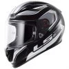 Motorcycle Helmet Integral Fiber LS2 FF323 Arrow R Geo Black / White -LS2 Sales motorcycle helmet integral fiber ls2 ff323 arrow r geo black white 15095