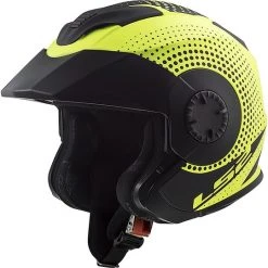 Motorcycle Helmet Jet Double Visor Ls2 OF570 VERSO Spin Yellow Fluo Matt -LS2 Sales motorcycle helmet jet double visor ls2 of570 verso spin yellow fluo matt 66988
