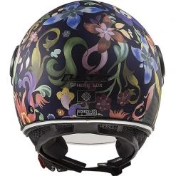 Motorcycle Helmet Jet LS2 OF558 SPHERE LUX Bloom Black Pink + Dark Visor -LS2 Sales motorcycle helmet jet ls2 of558 sphere lux bloom black pink dark visor 66868
