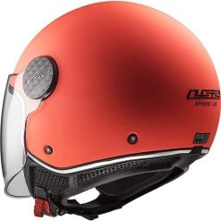 Motorcycle Helmet Jet Ls2 OF558 SPHERE LUX Solid Matt Orange + Smoked Visor -LS2 Sales motorcycle helmet jet ls2 of558 sphere lux solid matt orange smoked visor 55473