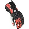 Motorcycle Leather Gloves CE Sport Ls2 SWIFT Black Red -LS2 Sales motorcycle leather gloves ce sport ls2 swift black red 96867