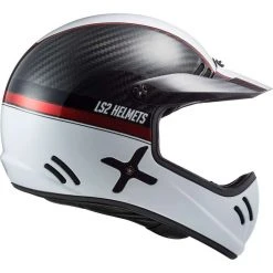 Off Road Carbon Motorcycle Helmet Ls2 MX471 XTRA C Yard White Red -LS2 Sales off road carbon motorcycle helmet ls2 mx471 xtra c yard white red 134392
