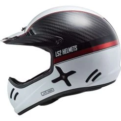 Off Road Carbon Motorcycle Helmet Ls2 MX471 XTRA C Yard White Red -LS2 Sales off road carbon motorcycle helmet ls2 mx471 xtra c yard white red 134394