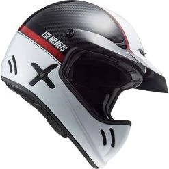 Off Road Carbon Motorcycle Helmet Ls2 MX471 XTRA C Yard White Red -LS2 Sales off road carbon motorcycle helmet ls2 mx471 xtra c yard white red 134395