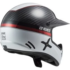Off Road Carbon Motorcycle Helmet Ls2 MX471 XTRA C Yard White Red -LS2 Sales off road carbon motorcycle helmet ls2 mx471 xtra c yard white red 86281