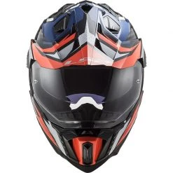 Off Road Motorcycle Tourism Helmet In Carbon Ls2 MX701 Explorer C FOCUS Blue White Red -LS2 Sales off road motorcycle tourism helmet in carbon ls2 mx701 explorer c focus blue white red 106944