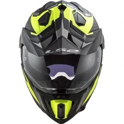 Off Road Motorcycle Tourism Helmet In Carbon Ls2 MX701 Explorer C FOCUS Matt Titanium Yellow Fluo -LS2 Sales off road motorcycle tourism helmet in carbon ls2 mx701 explorer c focus matt titanium yellow fluo 106940