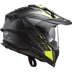 Off Road Motorcycle Tourism Helmet In Carbon Ls2 MX701 Explorer C FOCUS Matt Titanium Yellow Fluo -LS2 Sales off road motorcycle tourism helmet in carbon ls2 mx701 explorer c focus matt titanium yellow fluo 106941
