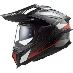 Off Road Motorcycle Tourism Helmet In Carbon Ls2 MX701 Explorer C FRONTIER Red Titanium -LS2 Sales off road motorcycle tourism helmet in carbon ls2 mx701 explorer c frontier red titanium 106927