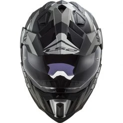 Off Road Touring Motorcycle Helmet In HPCF Ls2 MX701 Explorer ATLANTIS Matt Titanium -LS2 Sales off road touring motorcycle helmet in hpcf ls2 mx701 explorer atlantis matt titanium 106959
