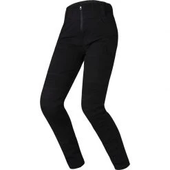 Women's Motorcycle Pants In LS2 Router CE Black Fabric